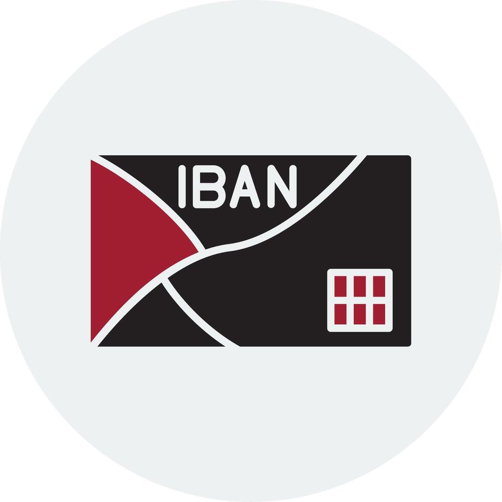 iban vecteur icône