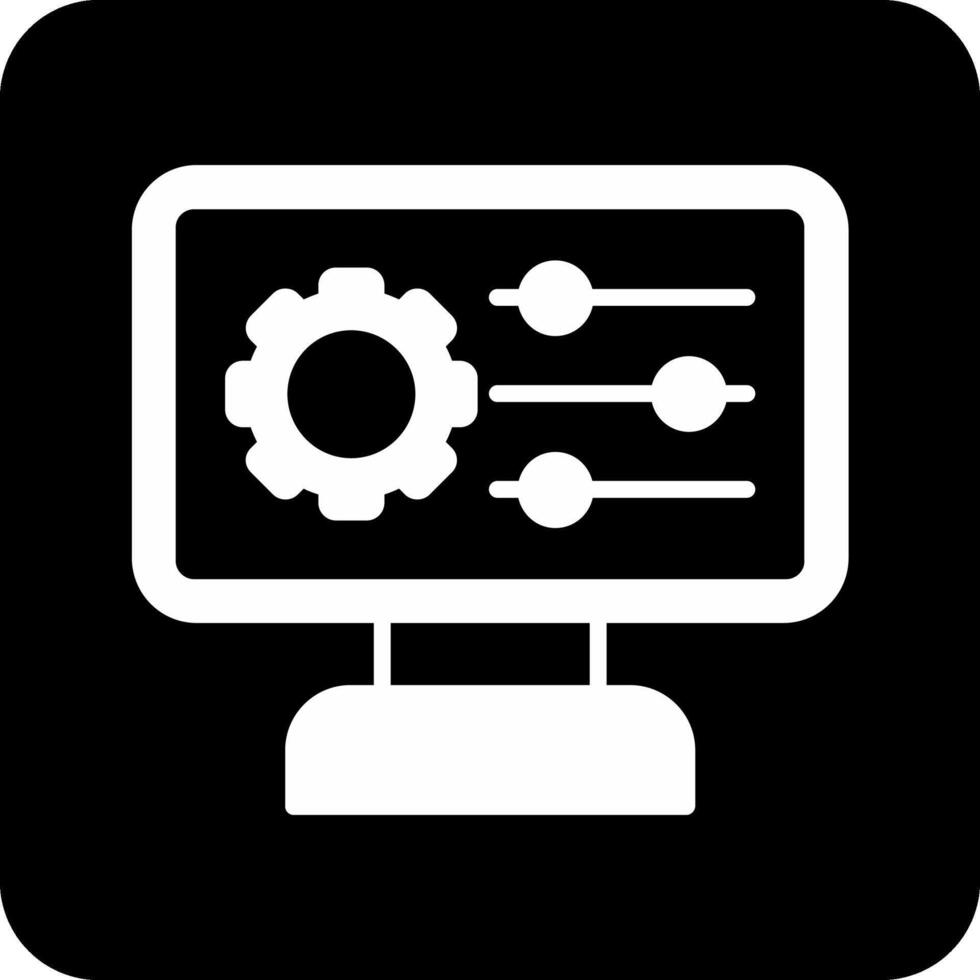 icône de vecteur de paramètres