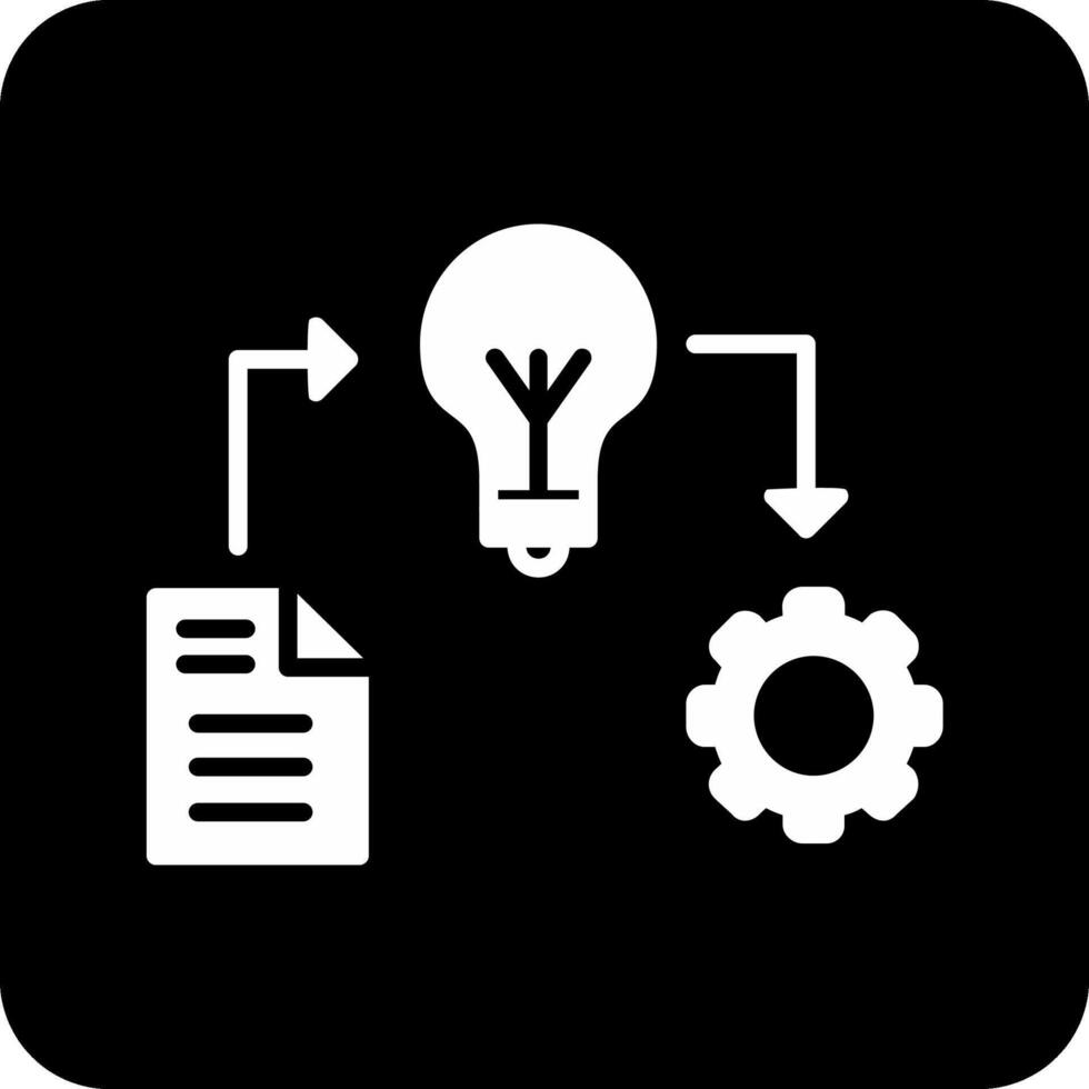 icône de vecteur de processus