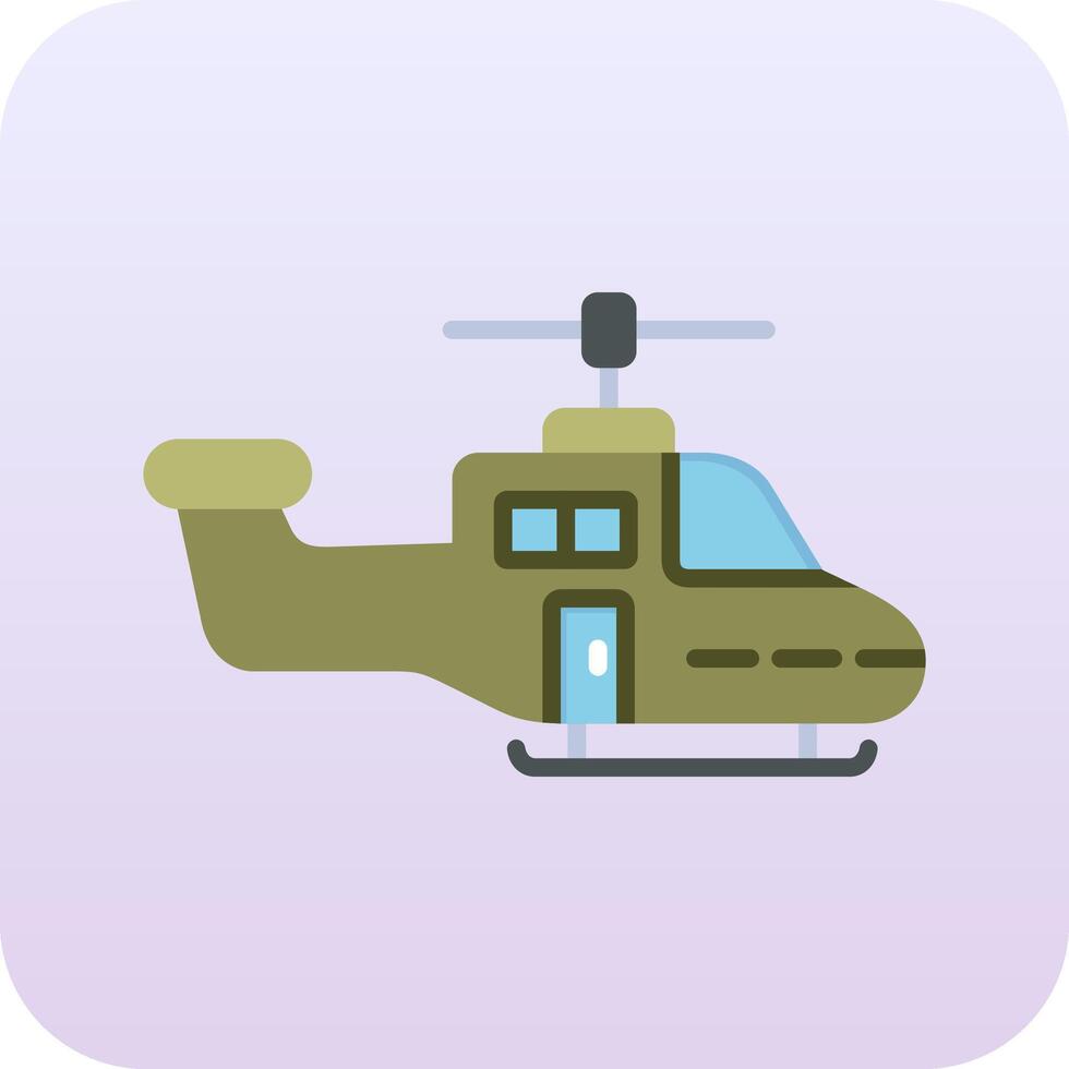 hélicoptère vecteur icône