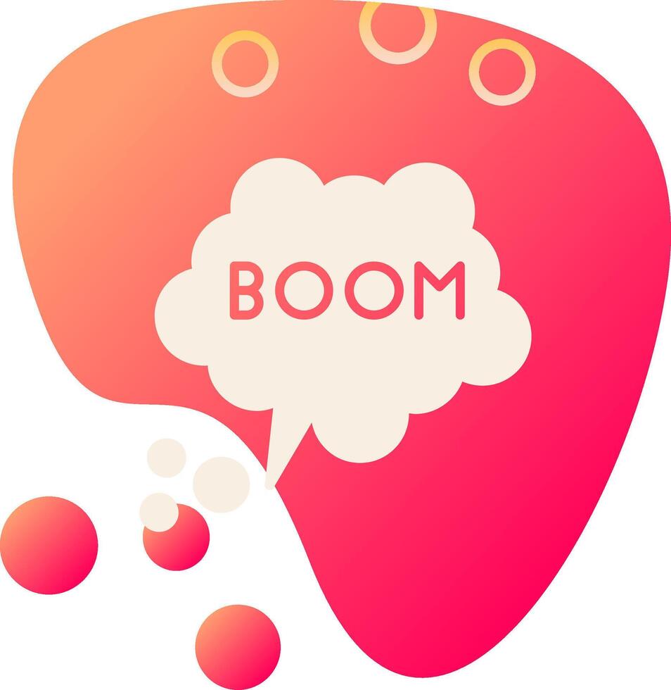 boom vecteur icône