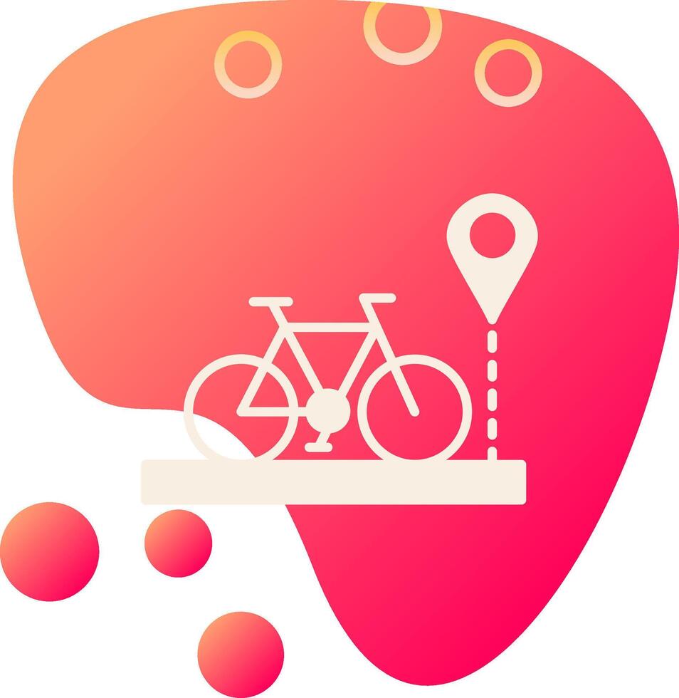 icône de vecteur de vélo