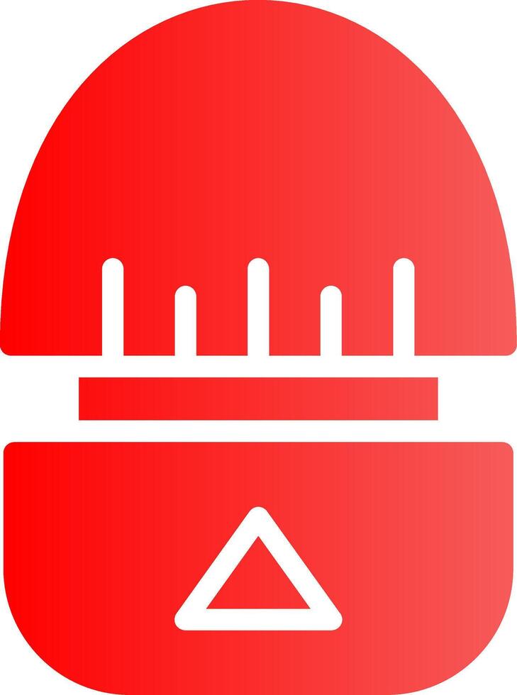 conception d'icône créative de minuterie de cuisine vecteur