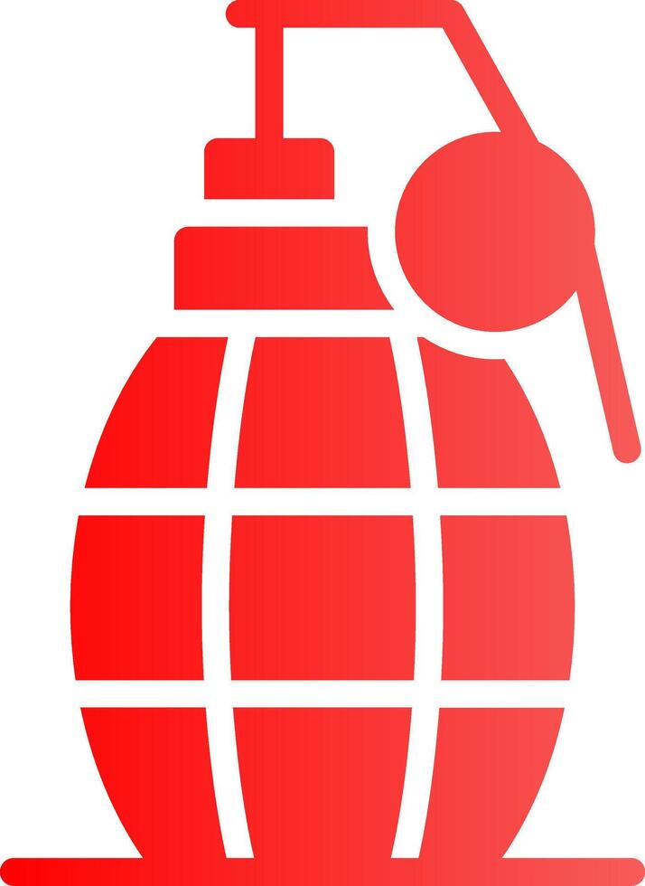 conception d'icône créative grenade vecteur