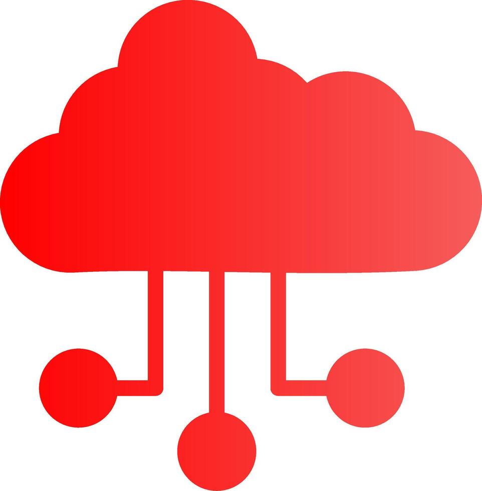 conception d'icône créative nuage vecteur