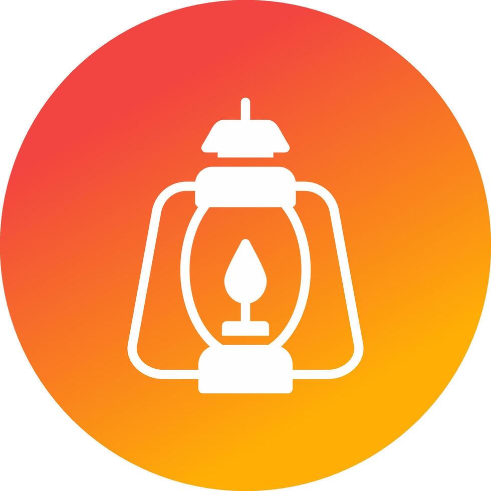 conception d'icône créative lanterne vecteur