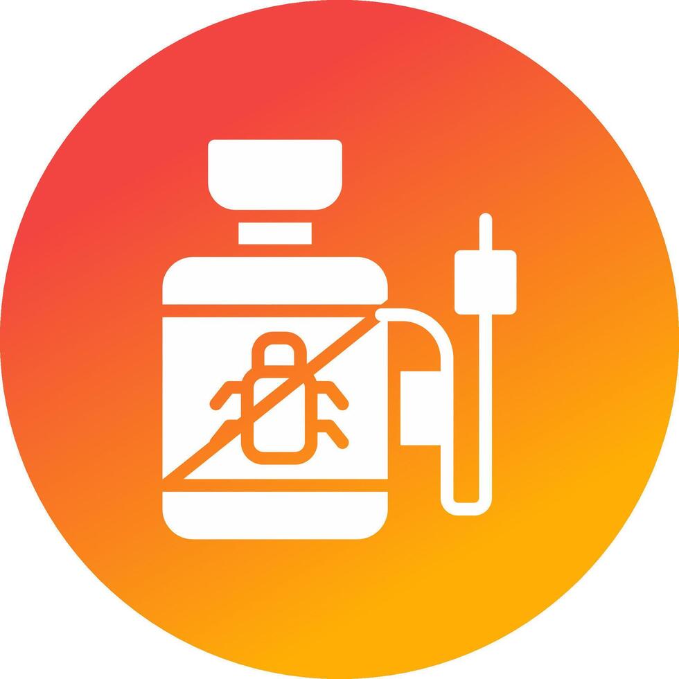 conception d'icônes créatives de pesticides vecteur