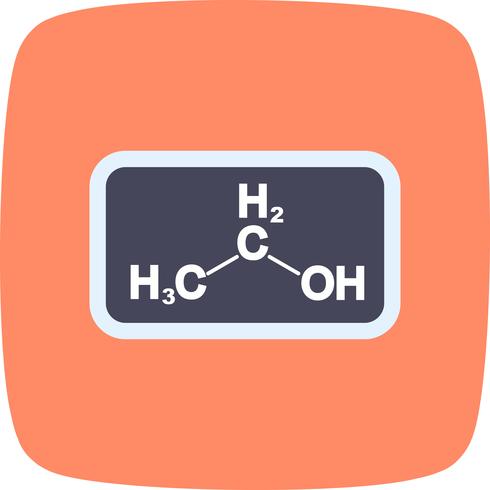 icône de vecteur d&#39;éthanol