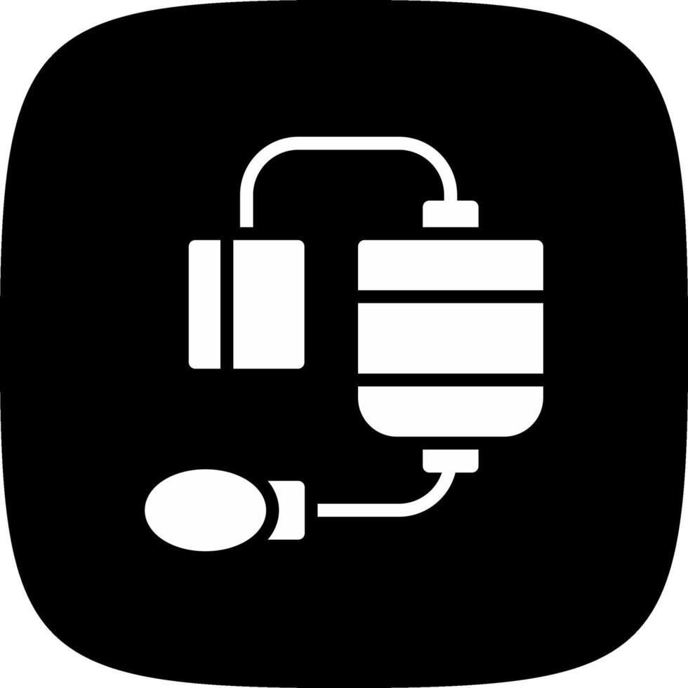 conception d'icône créative sphygmomanomètre vecteur