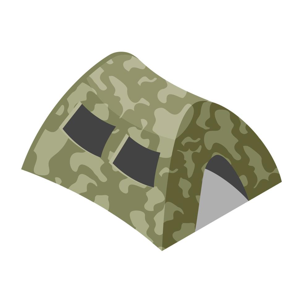 concepts de camp militaire vecteur