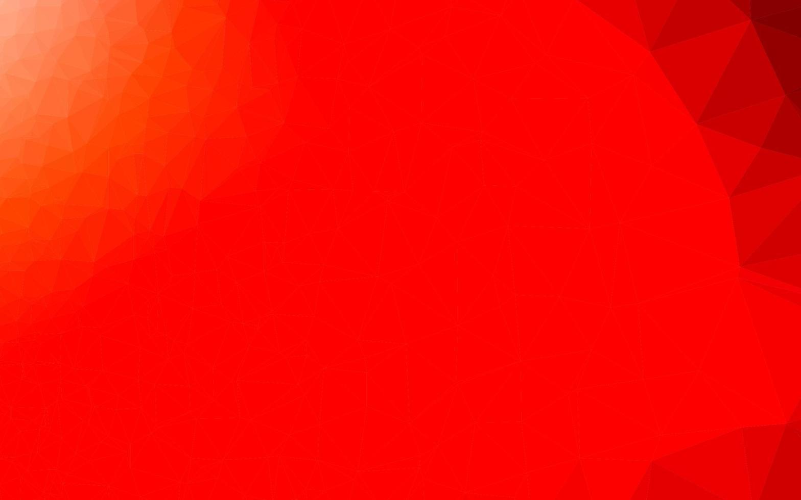 mise en page abstraite de polygone vecteur rouge clair.