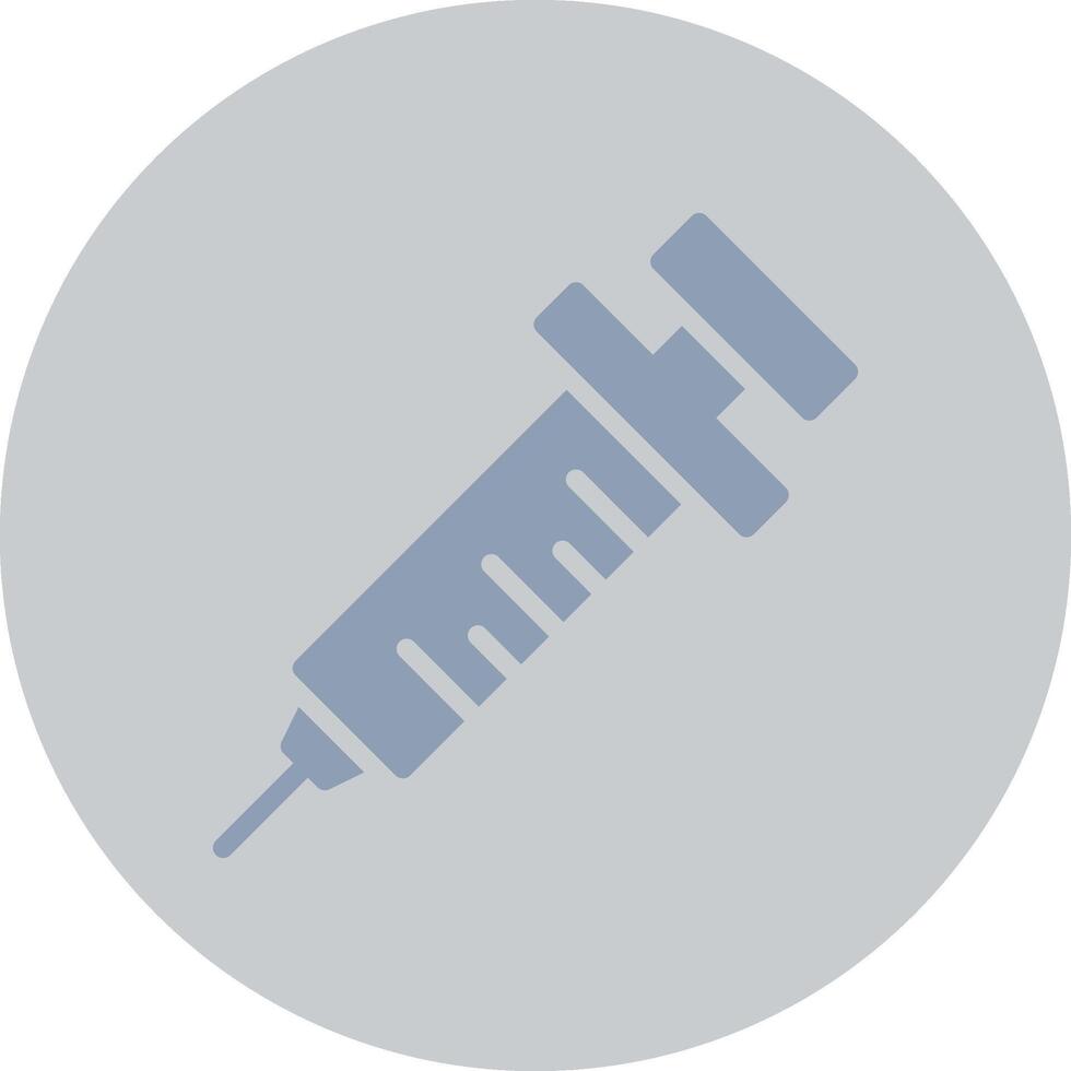 conception d'icône créative de seringue vecteur