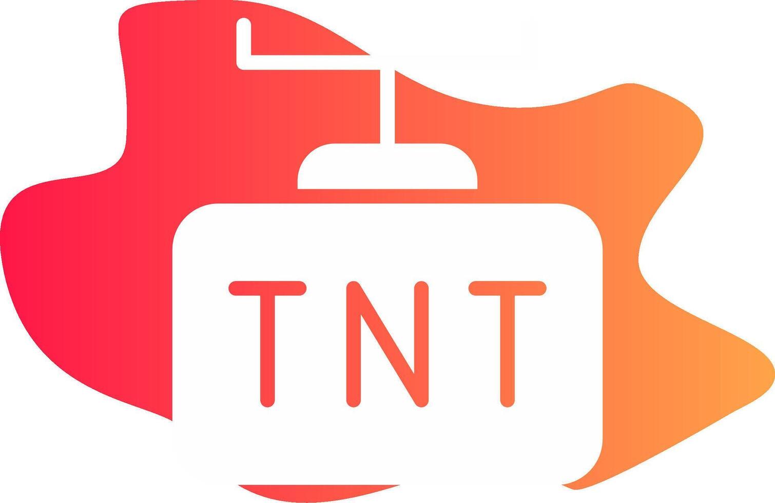 conception d'icône créative tnt vecteur