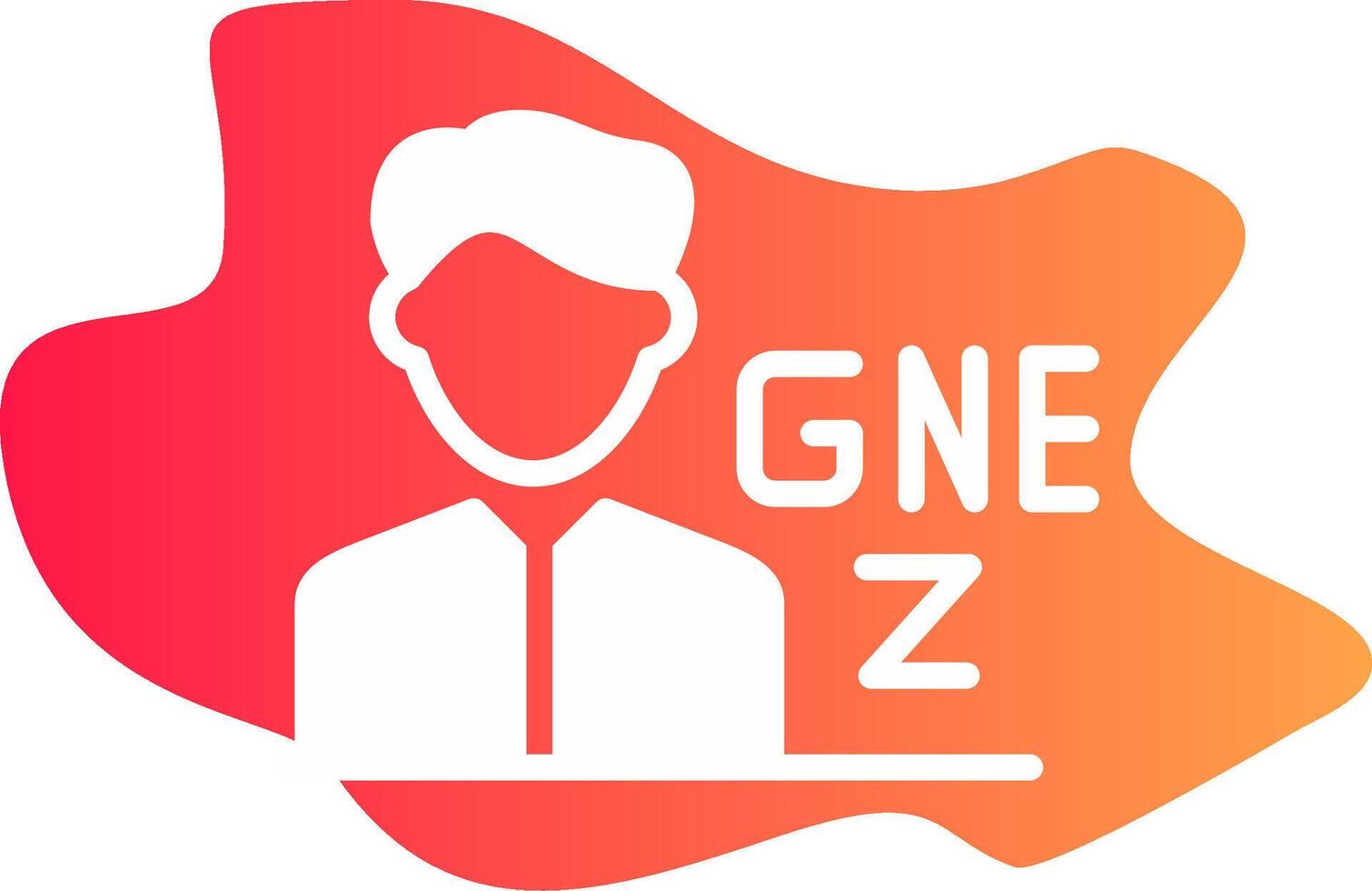 gen z Masculin Créatif icône conception vecteur