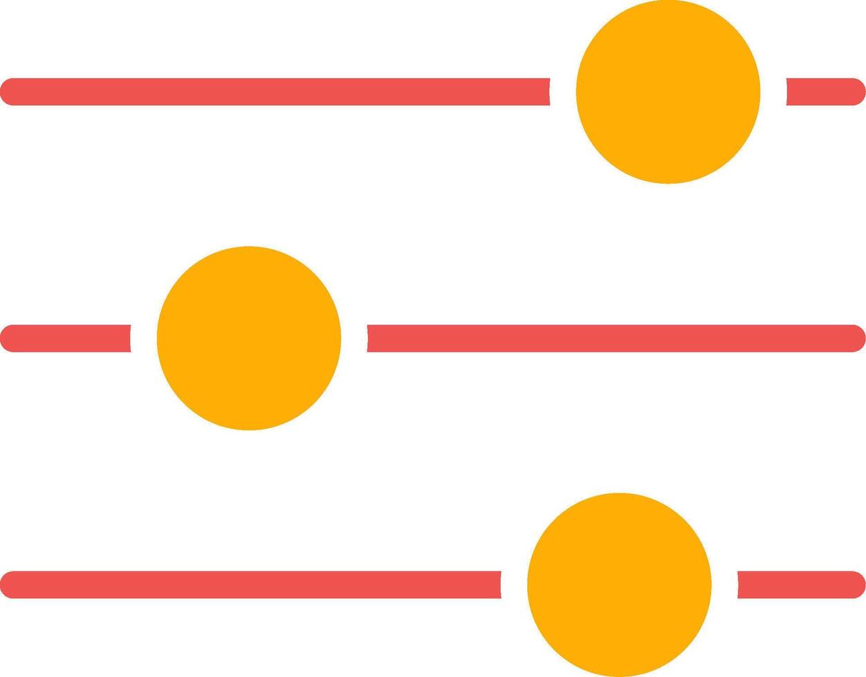 ajuster la conception de l'icône créative vecteur