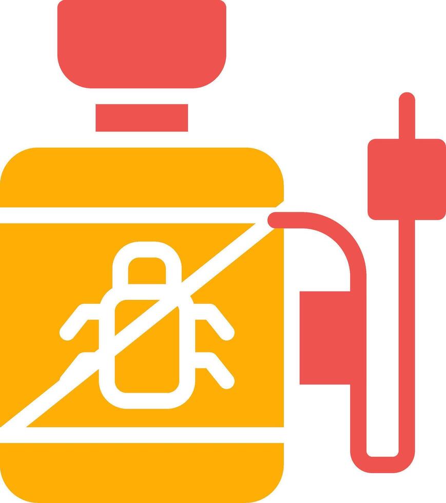 conception d'icônes créatives de pesticides vecteur