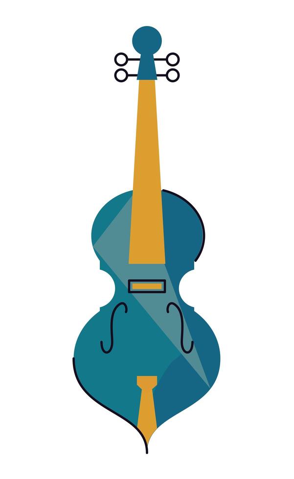 instrument de musique violoncelle vecteur
