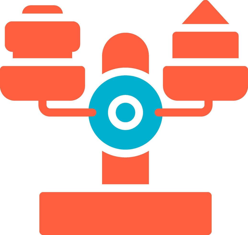 conception d'icônes créatives d'équilibre vecteur