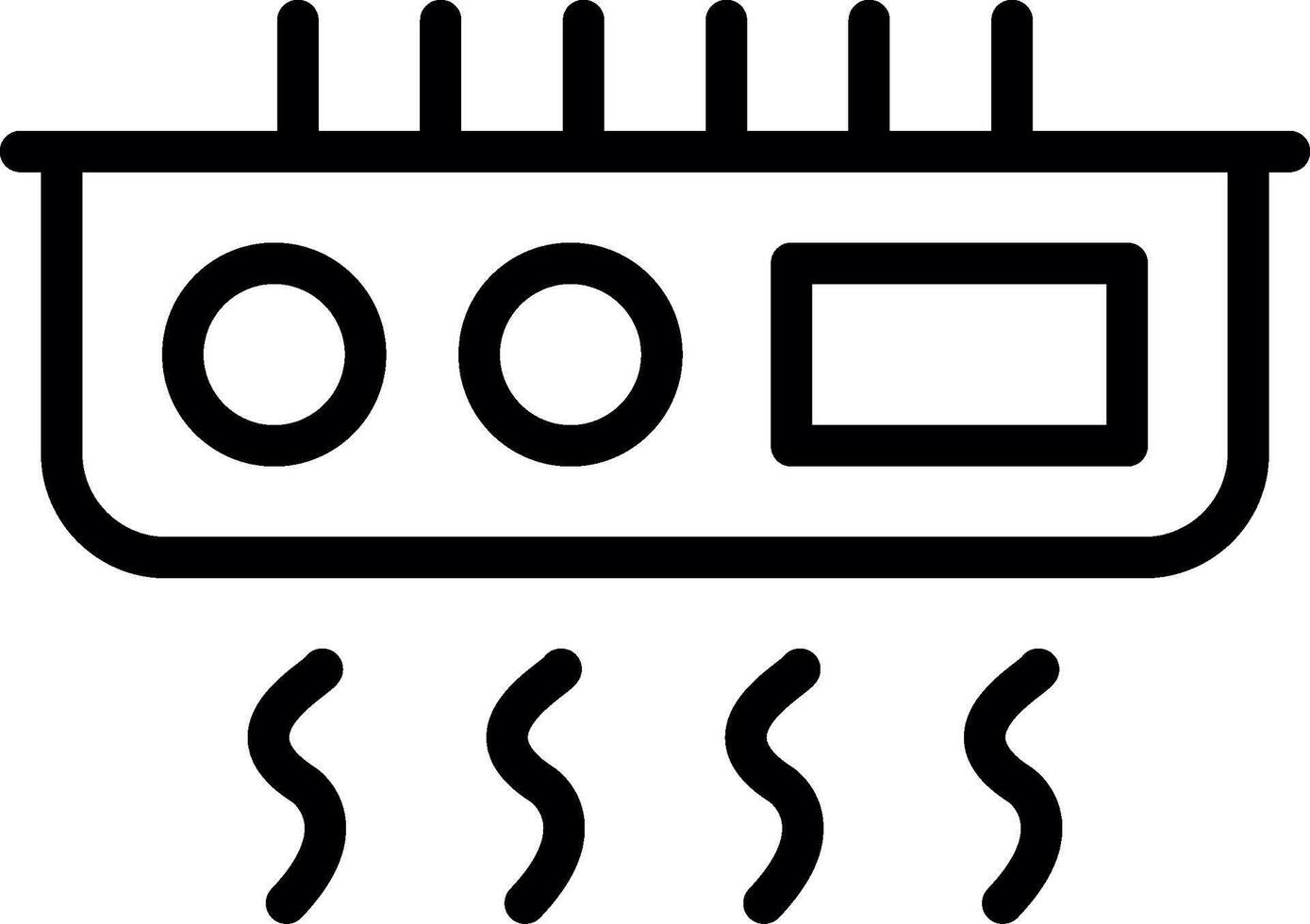 glyphe pente conception vecteur