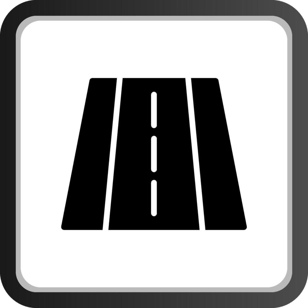 conception d'icône créative d'autoroute vecteur