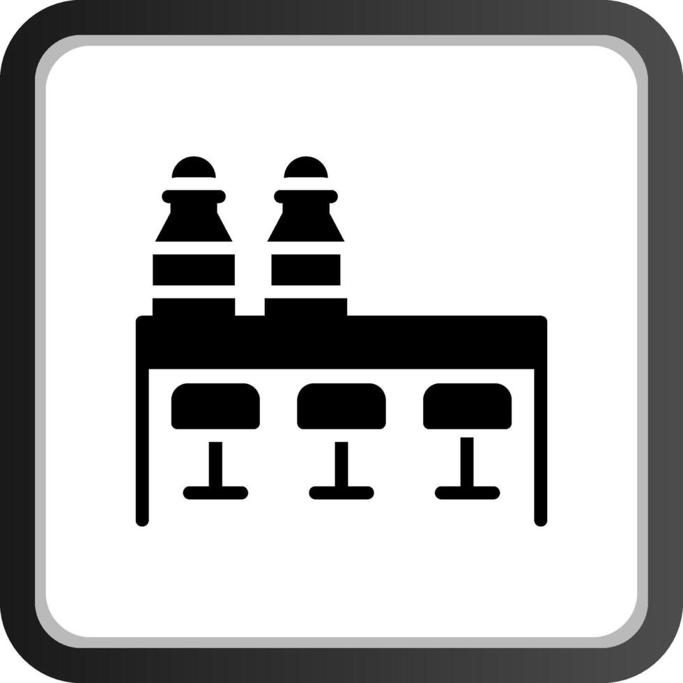 conception d'icône créative de table vecteur