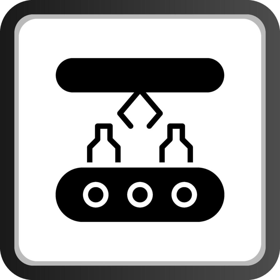 conception d'icône créative de bande transporteuse vecteur