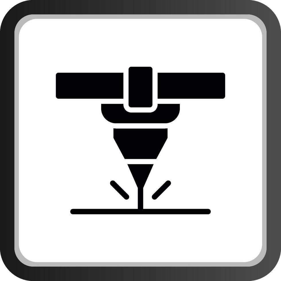 conception d'icône créative laser vecteur