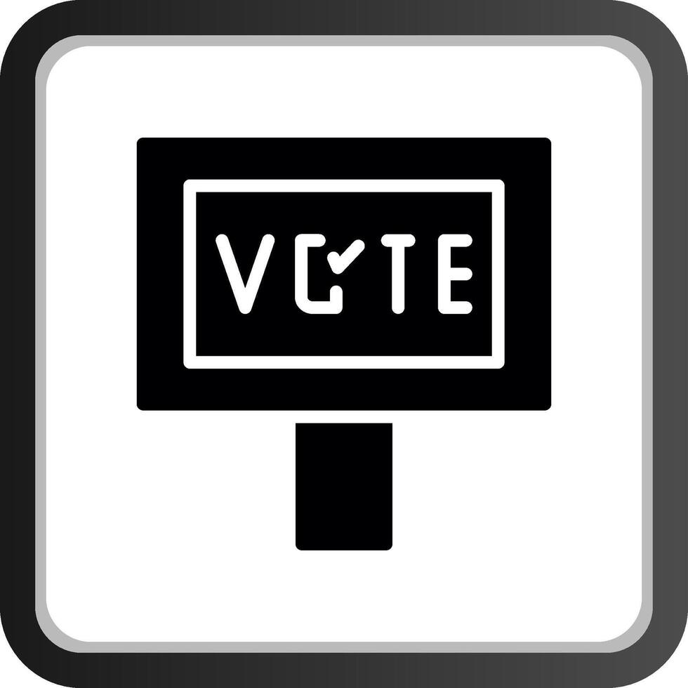 voter la conception d'icônes créatives vecteur