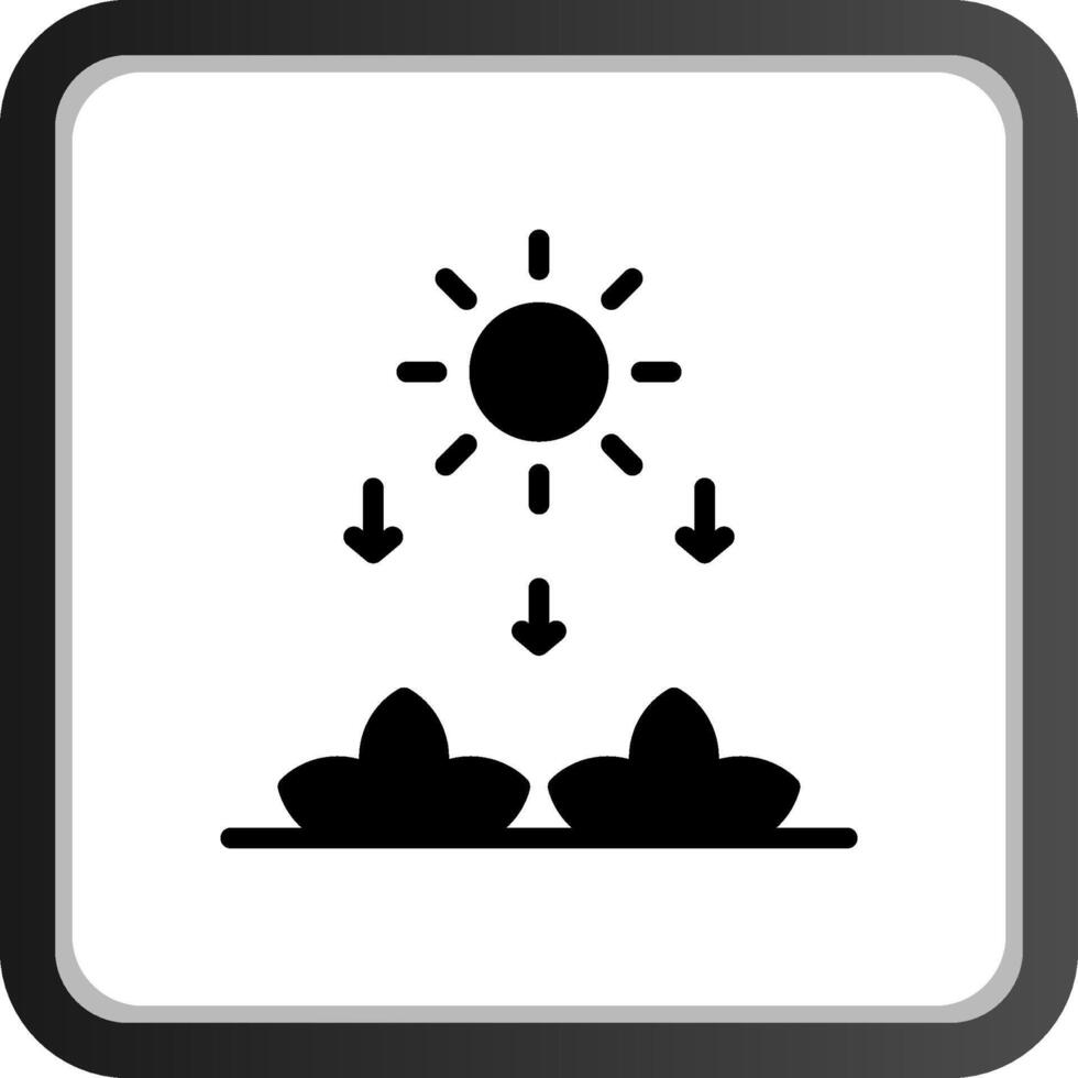 conception d'icône créative de photosynthèse vecteur