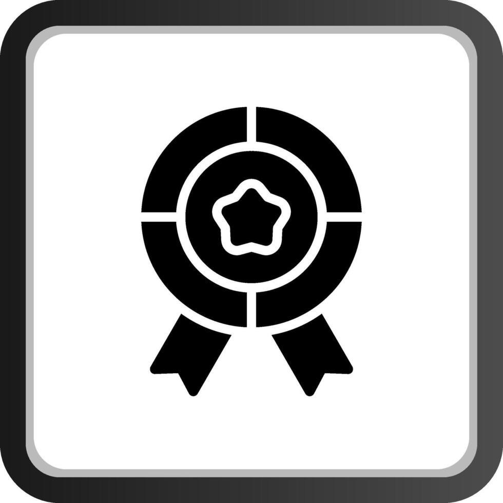 médaille prix Créatif icône conception vecteur