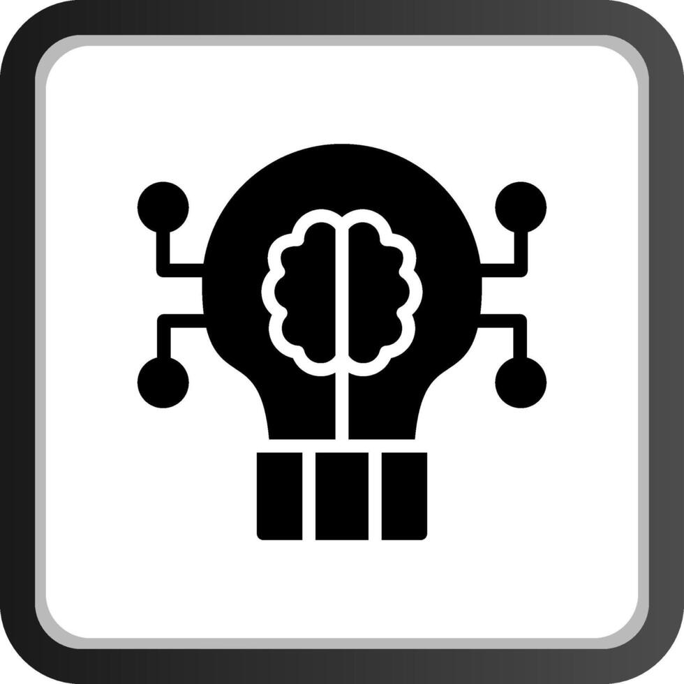 Profond apprentissage Créatif icône conception vecteur