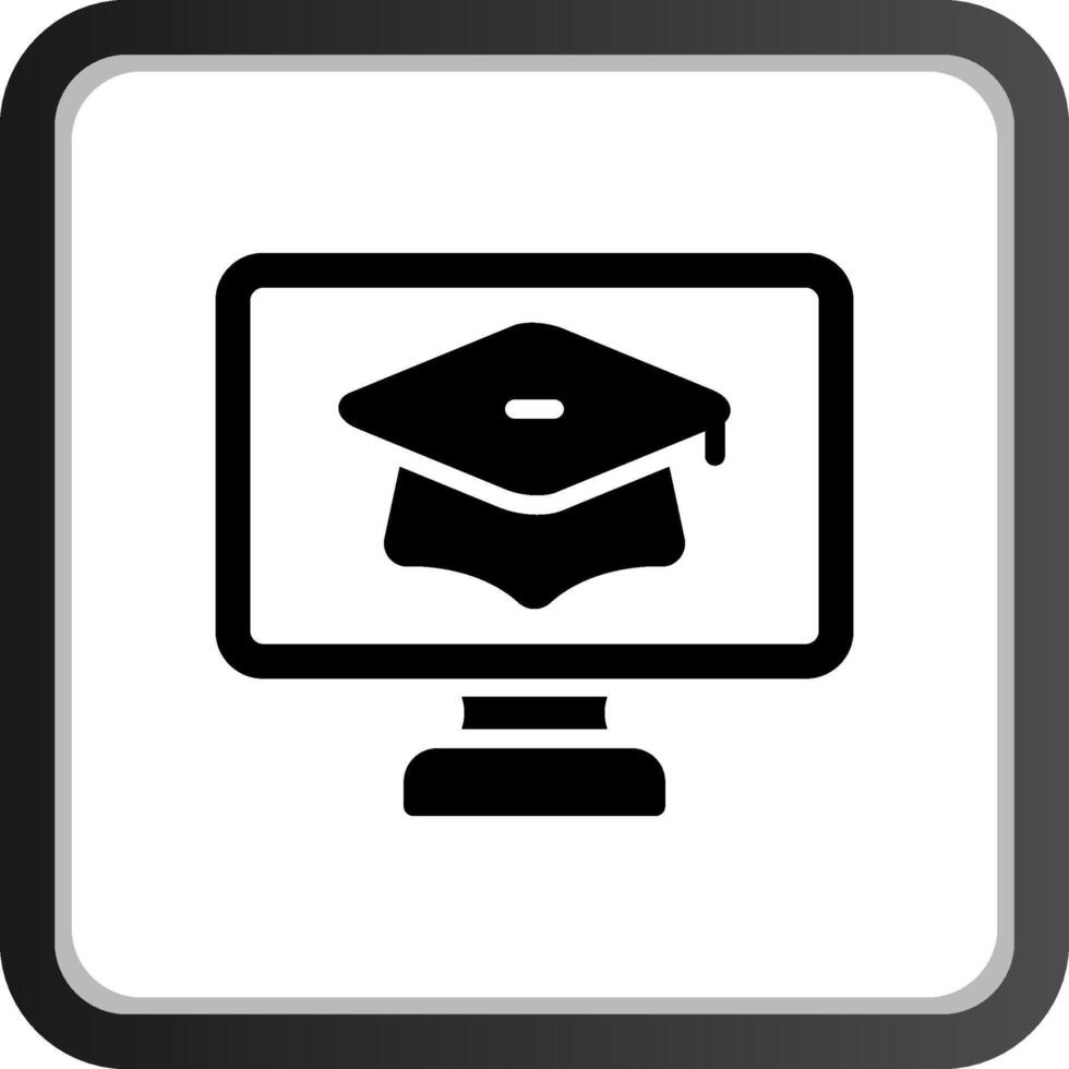 e-learning Créatif icône conception vecteur