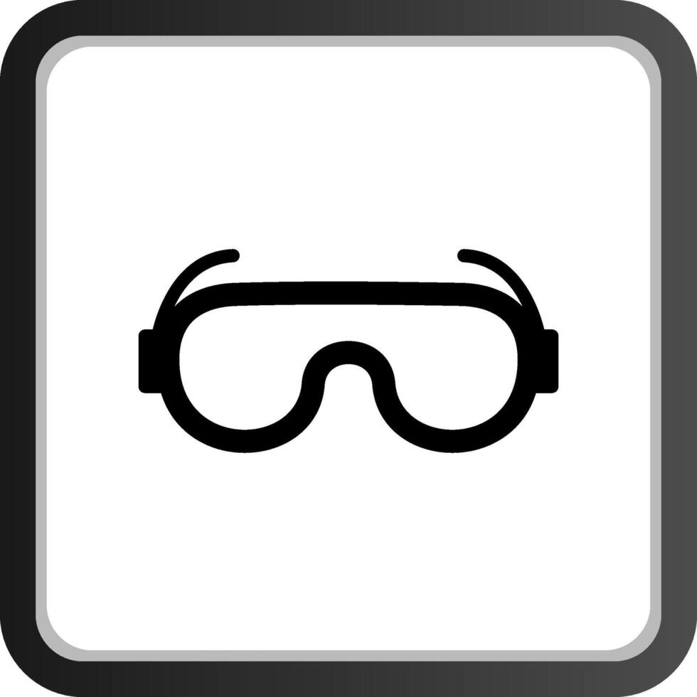 laboratoire des lunettes de protection Créatif icône conception vecteur