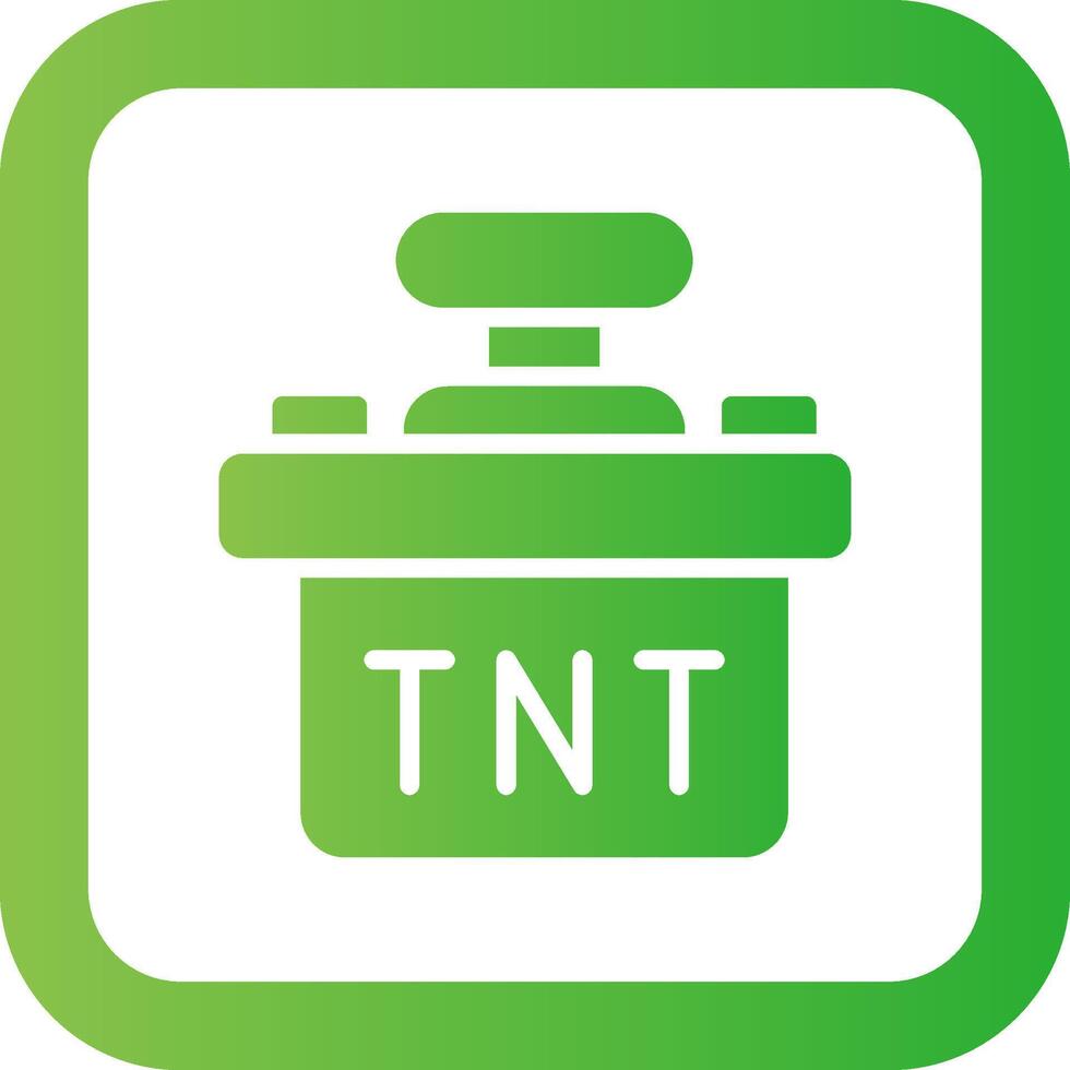 conception d'icône créative tnt vecteur