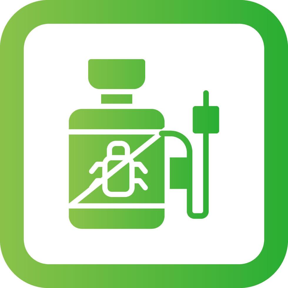 conception d'icônes créatives de pesticides vecteur