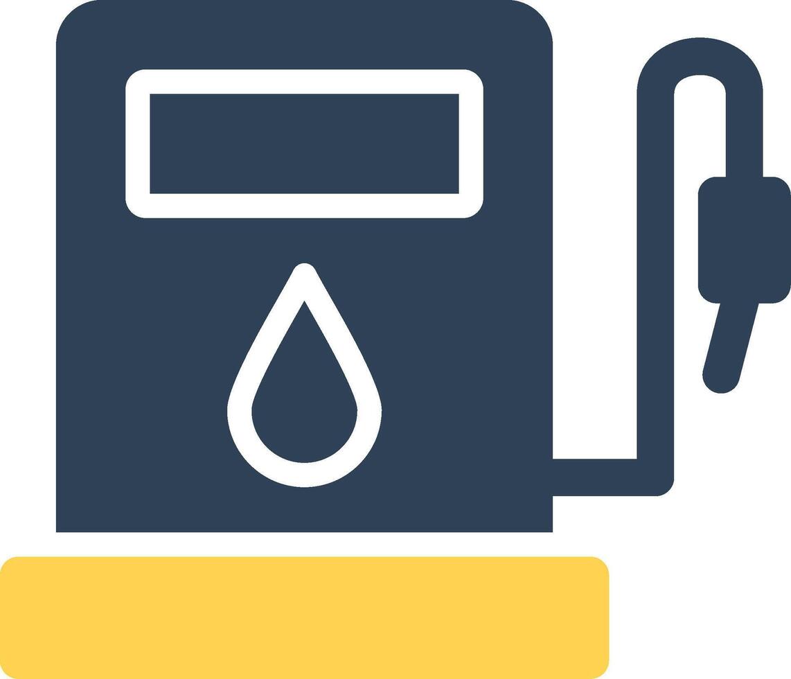 conception d'icône créative de carburant vecteur