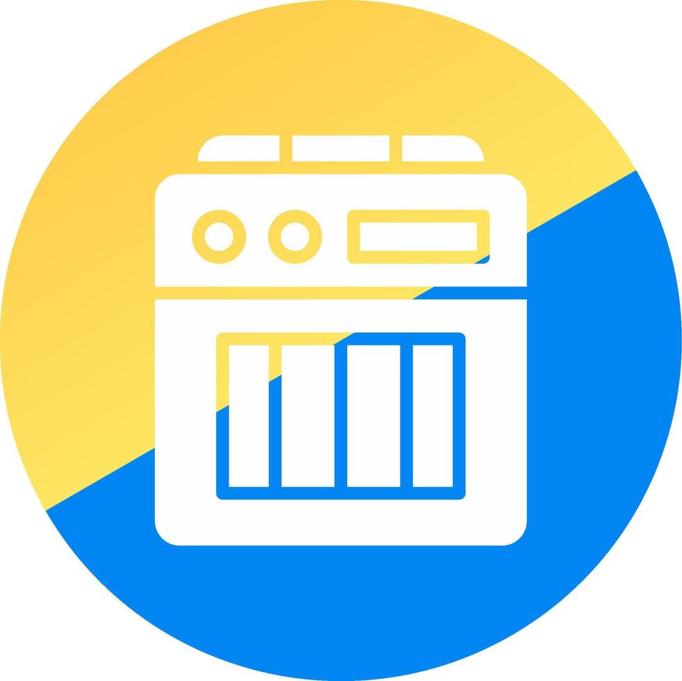 conception d'icône créative de boîte d'amplificateur vecteur