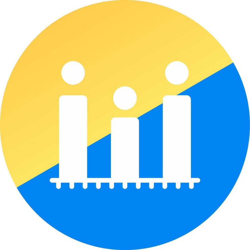 conception d'icône créative d'analyse vecteur