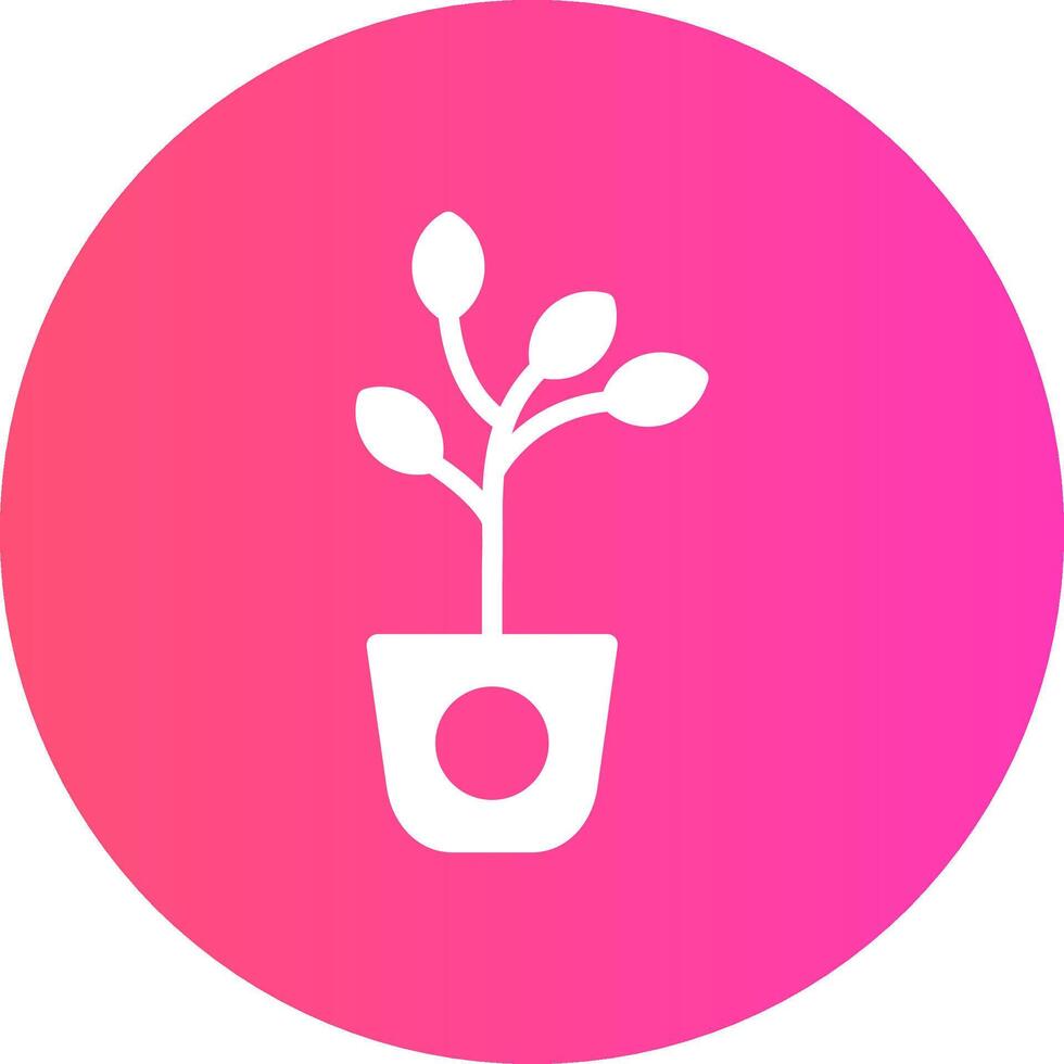 conception d'icônes créatives de plantes vecteur