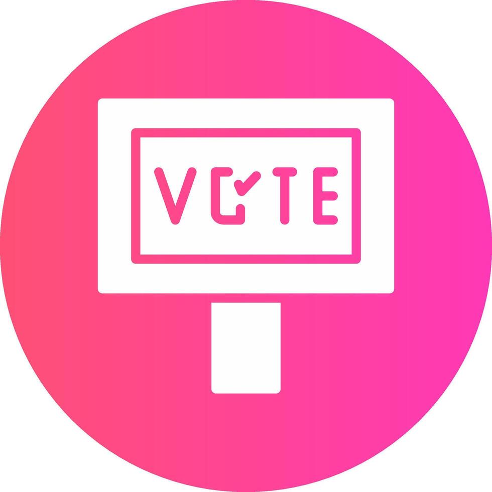 voter la conception d'icônes créatives vecteur