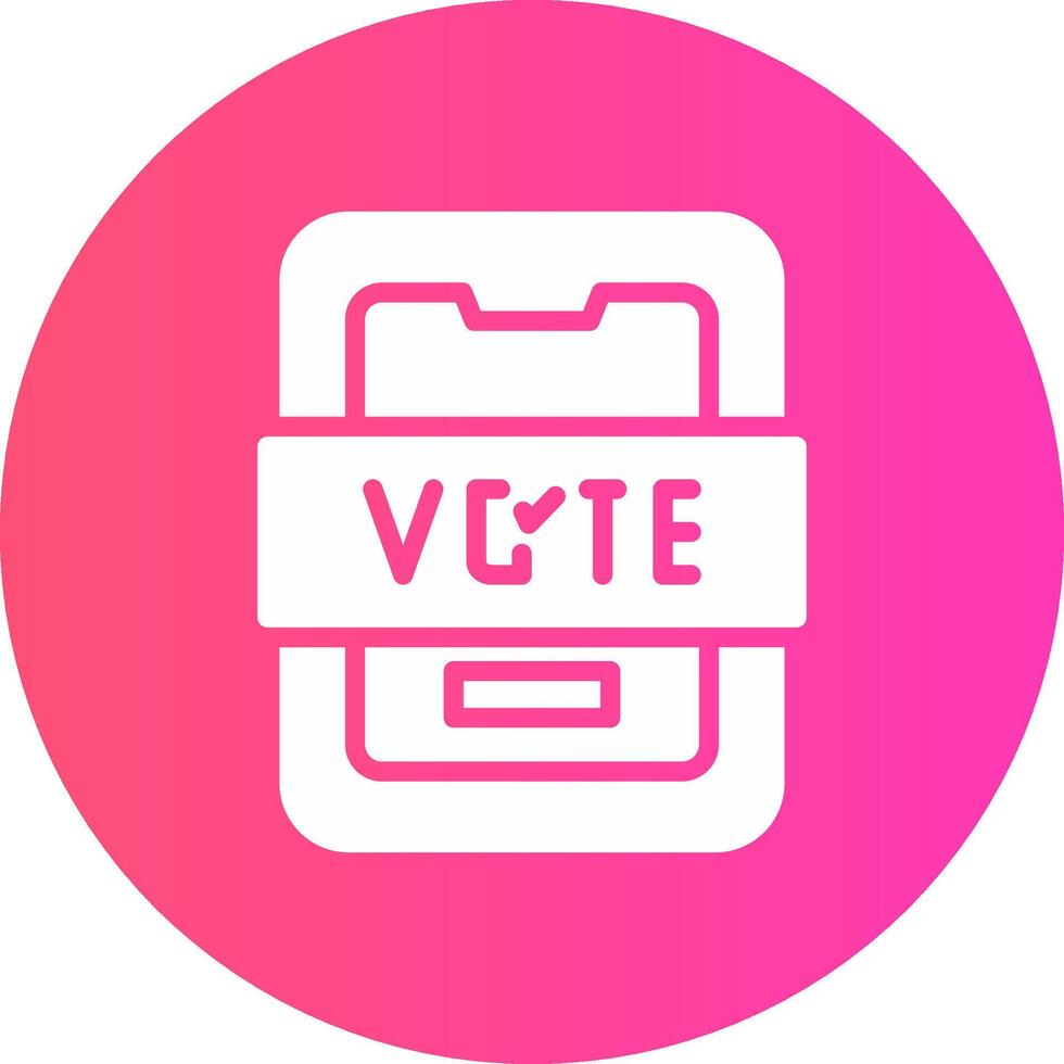 voter la conception d'icônes créatives vecteur