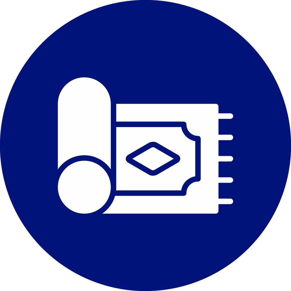 conception d'icônes créatives de tapis vecteur