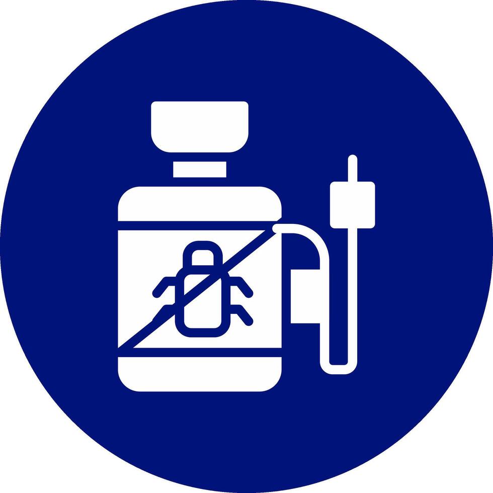 conception d'icônes créatives de pesticides vecteur