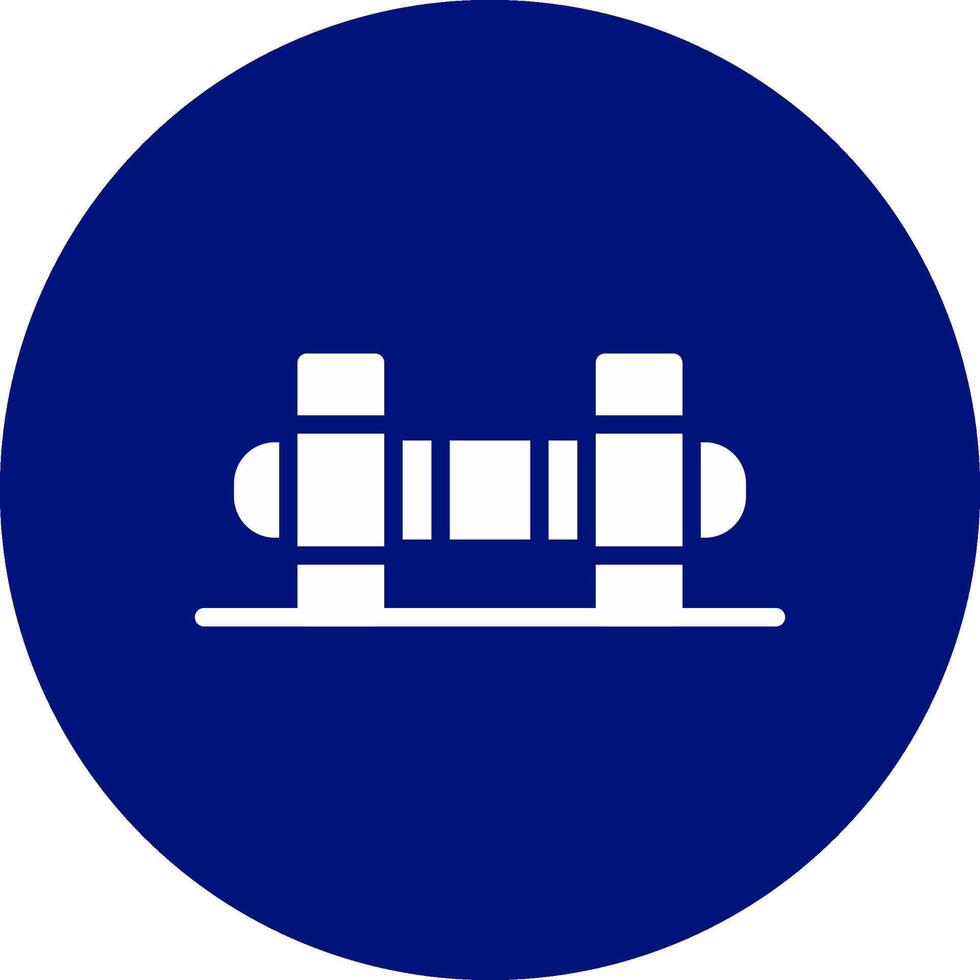 conception d'icône créative haltères vecteur