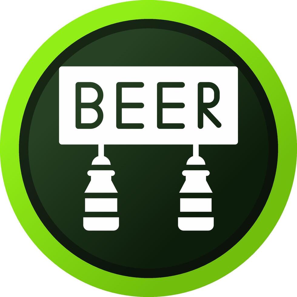bières Créatif icône conception vecteur