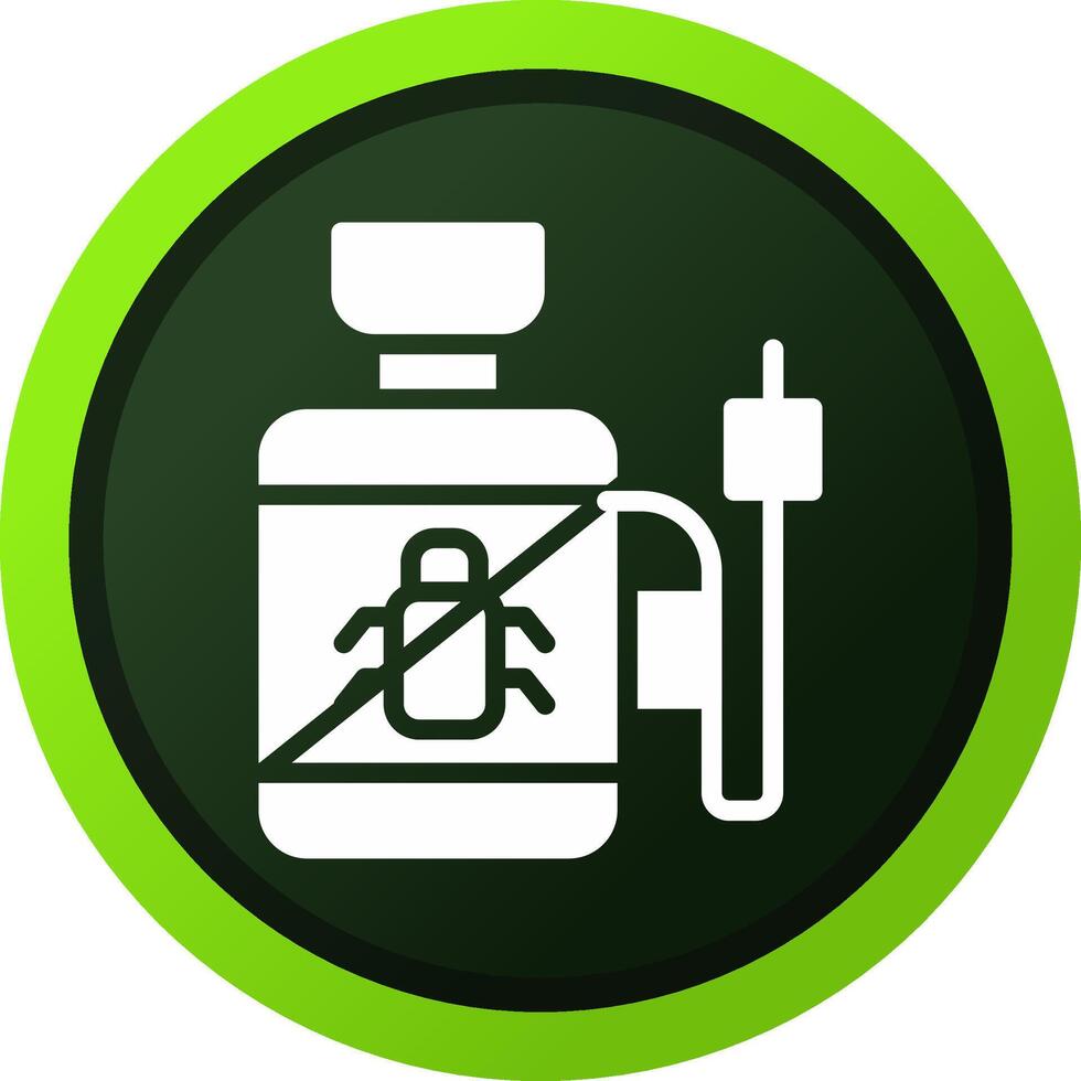 conception d'icônes créatives de pesticides vecteur