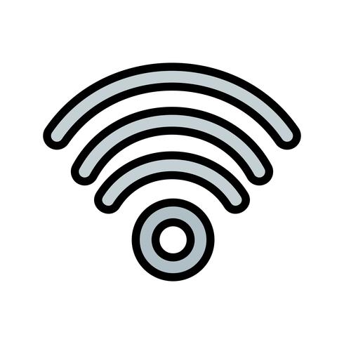 Icône de vecteur wifi