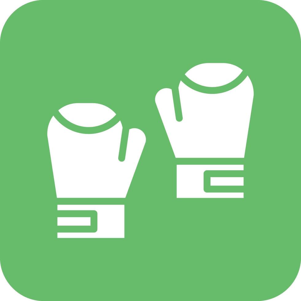 icône de vecteur de gants de boxe