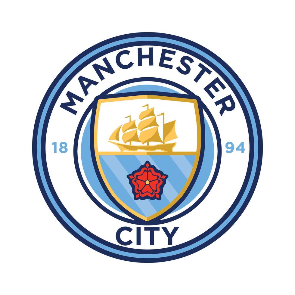 Manchester ville logo vecteur