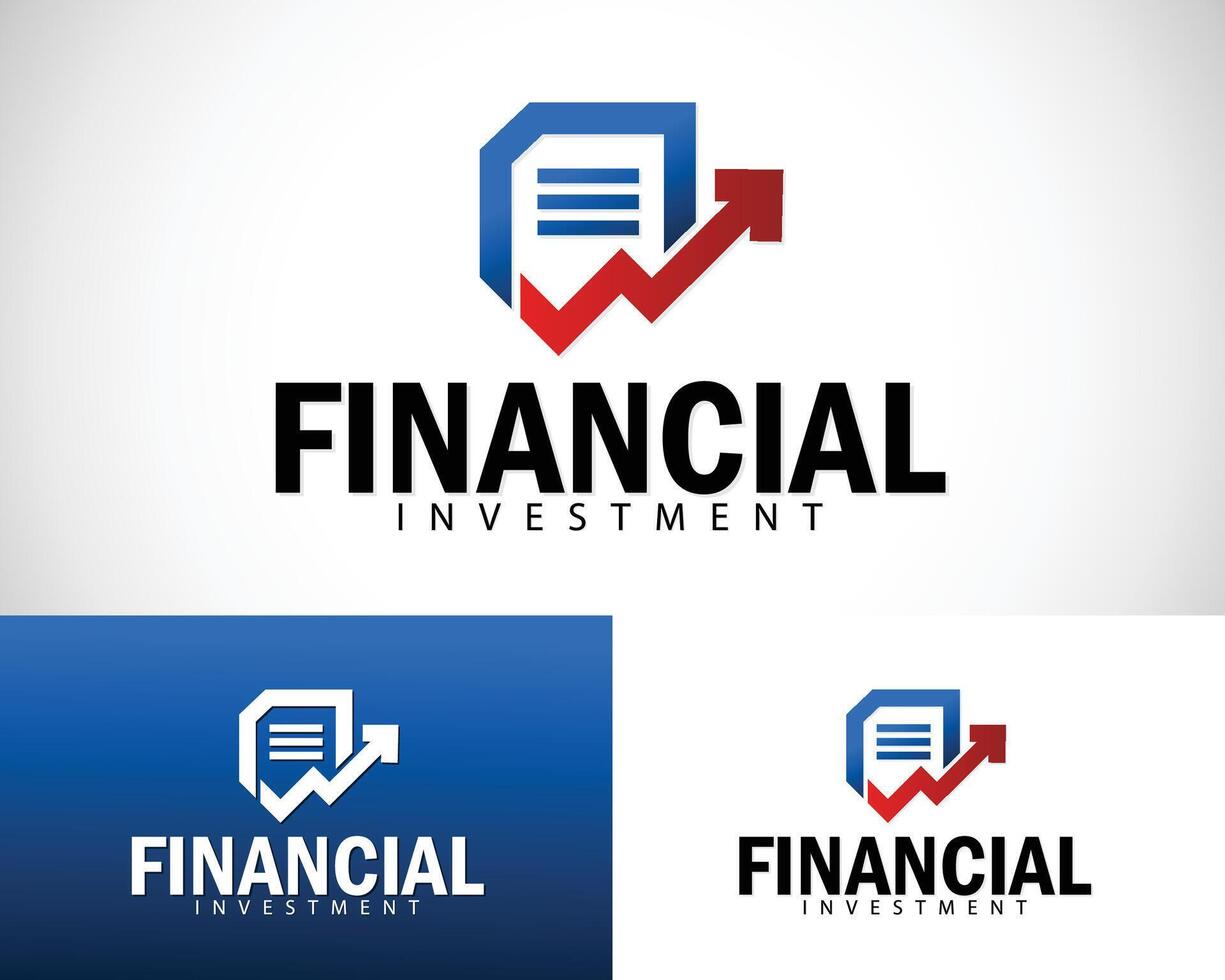 financier logo Créatif livre Les données marché croissance affaires symbole La Flèche conception concept vecteur